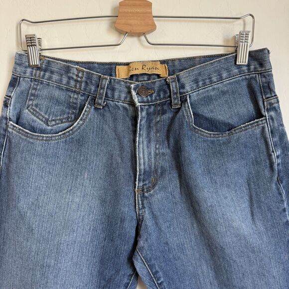 Vintage Ben Ryan Mens Mid Rise Classic Blue Straight Leg Jeans Y2K 90’s Casual - Picture 5 of 13